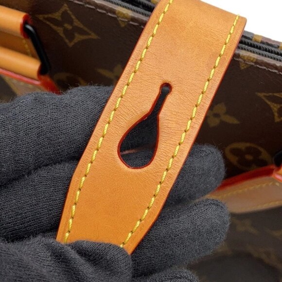 LOUIS VUITTON Mini tote Damier Ebene Canvas Giant / Monogram Noir N - Picture 9 of 16